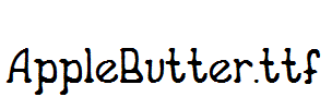 AppleButter.ttf