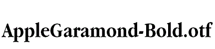 AppleGaramond-Bold.otf