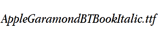 AppleGaramondBTBookItalic.ttf