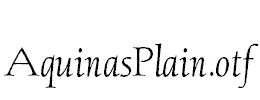 AquinasPlain.otf