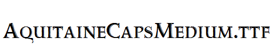 AquitaineCapsMedium.ttf