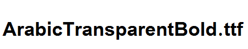 ArabicTransparentBold.ttf