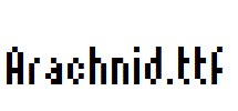 Arachnid.ttf