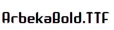 ArbekaBold.TTF