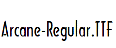 Arcane-Regular.TTF