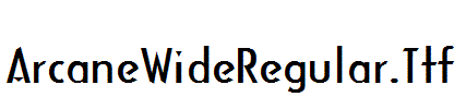 ArcaneWideRegular.Ttf