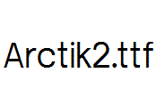 Arctik2.ttf