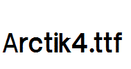 Arctik4.ttf