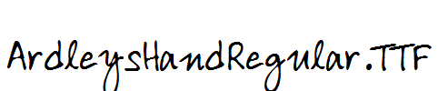 ArdleysHandRegular.TTF