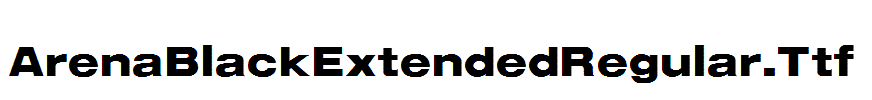 ArenaBlackExtendedRegular.Ttf