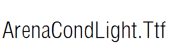 ArenaCondLight.Ttf