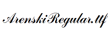 ArenskiRegular.ttf