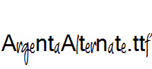 ArgentaAlternate.ttf