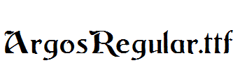 ArgosRegular.ttf