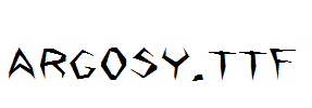 Argosy.TTF