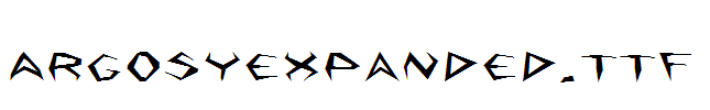 ArgosyExpanded.ttf