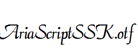 AriaScriptSSK.otf