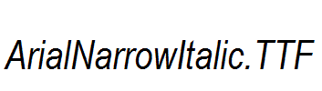 ArialNarrowItalic.TTF