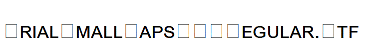ArialSmallCapsOUPRegular.Ttf