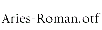 Aries-Roman.otf