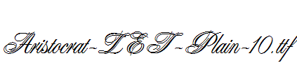Aristocrat-LET-Plain-10.ttf
