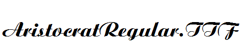 AristocratRegular.TTF