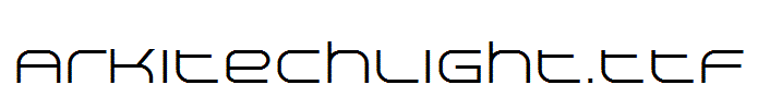 ArkitechLight.ttf