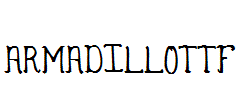 Armadillo.ttf