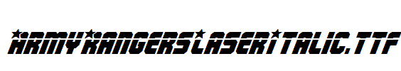ArmyRangersLaserItalic.ttf