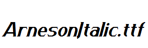 ArnesonItalic.ttf