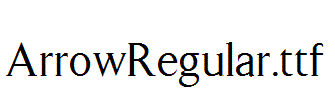 ArrowRegular.ttf