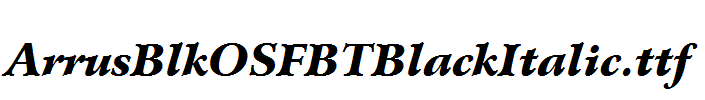 ArrusBlkOSFBTBlackItalic.ttf