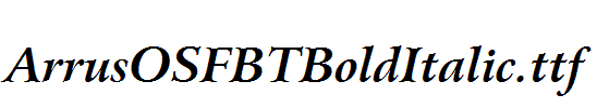 ArrusOSFBTBoldItalic.ttf