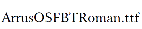 ArrusOSFBTRoman.ttf