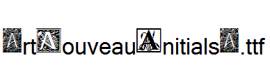 ArtNouveauInitialsA.ttf