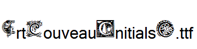 ArtNouveauInitialsC.ttf