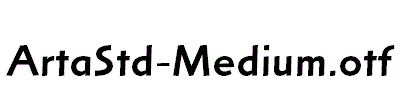 ArtaStd-Medium.otf