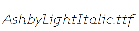 AshbyLightItalic.ttf
