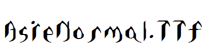 AsieNormal.ttf