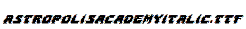 AstropolisAcademyItalic.ttf
