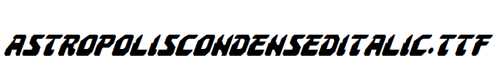 AstropolisCondensedItalic.ttf