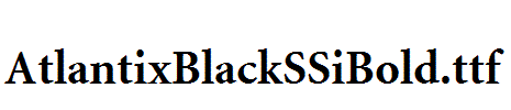 AtlantixBlackSSiBold.ttf