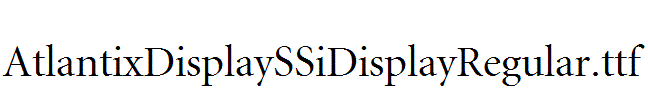 AtlantixDisplaySSiDisplayRegular.ttf
