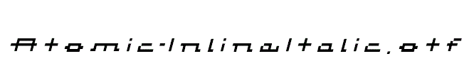 Atomic-InlineItalic.otf