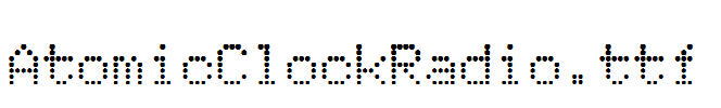 AtomicClockRadio.ttf