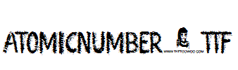 AtomicNumber.ttf