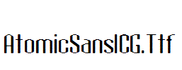 AtomicSansICG.Ttf