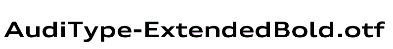 AudiType-ExtendedBold.otf