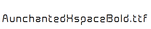 AunchantedXspaceBold.ttf