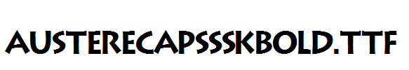 AustereCapsSSKBold.ttf